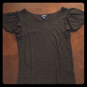 American Living Brown Dress Blouse Size Medium